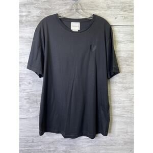 Inimigo Shirt Mens XL Embroidered Heart Minimalist Tee Portugal Organic‎ Cotton